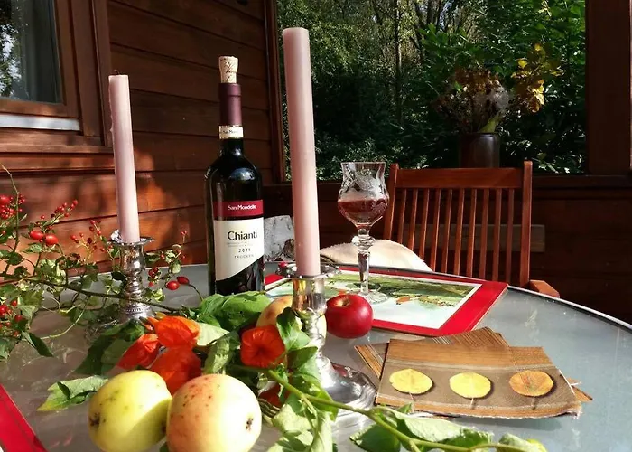 Дом отдыха Romantisches Blockhaus An Der Maerchenstrasse! *