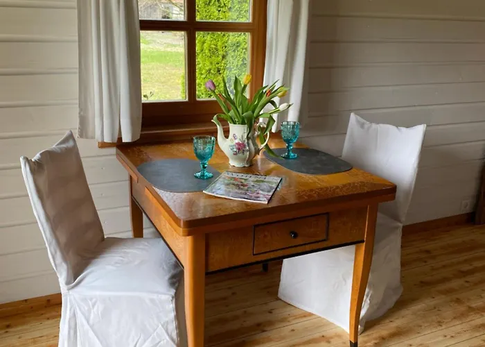 Romantisches Blockhaus An Der Maerchenstrasse!